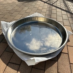 餅つきなどに！ステンレス大皿　餅切り板　餅切り台の画像