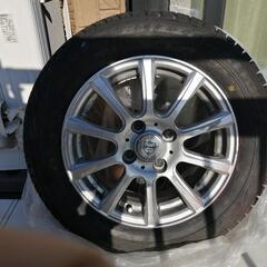 ブリザック　REVO GZ アルミホイール４本セット　 175/...