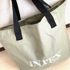 ★あげます★ INTEX 電動式エアーベッド　難ありの画像