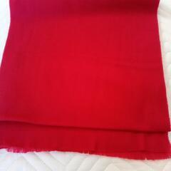 ショール⑪薄手赤の画像