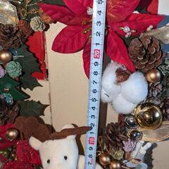 約30cm🎅 値下げ‼️トナカイさんのリースの画像