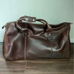 NIXON ボストンバッグ　レザー