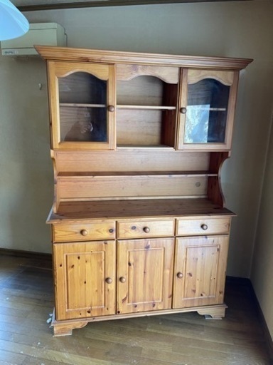 ★北41条店★ カントリー調 食器棚 収納家具 札幌市 東区 リサイクルショップ ホームプラスリサイクル