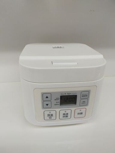 【リサイクルストアスターズ鹿大店】２０１９年製　ニトリ　３合炊きマイコン炊飯ジャー　SN-A5　WH