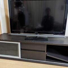 【引取のみ】ソニー40型テレビとテレビ台セット　ジャンク