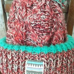 可愛いエフオーアンパサンドのニット帽⭐の画像