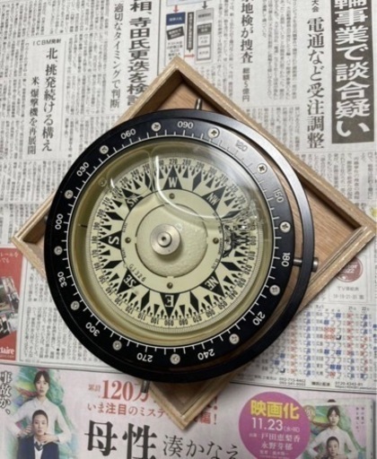 【中古】船舶用コンパス