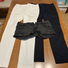 レディースパンツ3枚セット