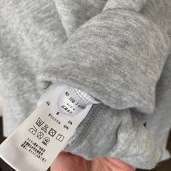 パーカー ショート丈　裏起毛の画像