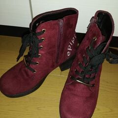 ﾜｲﾝﾚｯﾄﾞboots👢です。ｷｯｽﾞでも良いかも！