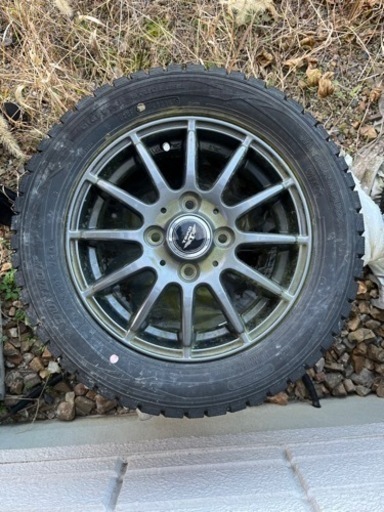 商談中です、イボ有り　スタッドレス、アルミセット155/65R13