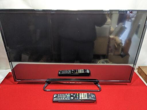 SHARP　32型　液晶テレビ　LC-32W35　2017年製　コンセントにキズあり。