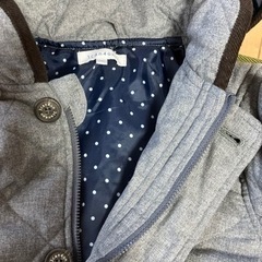 値下！3can4om  コート　130センチの画像