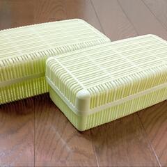 美品です サンドイッチ•おにぎり お弁当箱 1個150円の画像