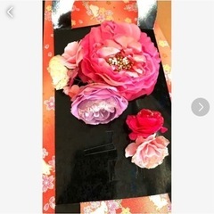 振袖　帯　小物　バッグ　草履　髪飾り　成人式　セットの画像