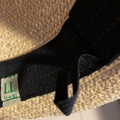 幼稚園　夏用麦わら帽子の画像