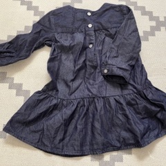 【baby GAP】赤ちゃん用ジーンズ調ワンピの画像