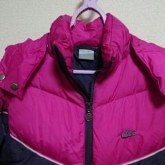 ナイキ ダウンジャケット NIKE ダウン フード付き Ｍ ジャンパーの画像