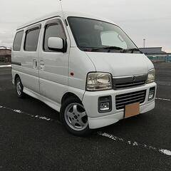 売約済みです！車検2年付き！綺麗4WDターボエブリィワゴン！リビ...