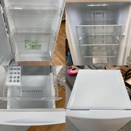 ⭐期間限定の特別値下げ！！I613 ? TOSHIBA 冷蔵庫 (171L) 2ドア  ⭐ 動作確認済 ⭐ クリーニング済