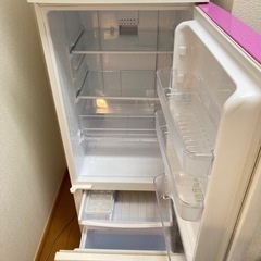 【急募】SHARP (シャープ) 167L　2ドア冷蔵庫 SJ-17E9-KP の画像