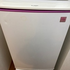 【急募】SHARP (シャープ) 167L　2ドア冷蔵庫 SJ-17E9-KP の画像