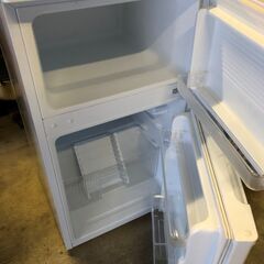 金泉黄ララ　2段冷蔵庫　の画像