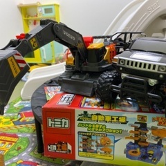 車のおもちゃ　ジャンク　トミカ工場　パネルワールド　ラジコン　動くおもちゃの画像