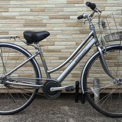 中古自転車 5段変速 27インチ （LEDオートライト） 軽整備...