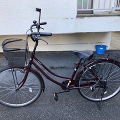 【決まりました！】自転車　ママちゃり　自転車用傘さし