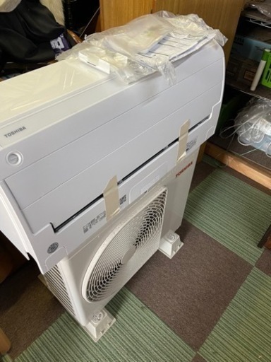 東芝エアコン2021年製❣️主に6畳用❣️