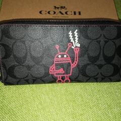 コーチ長財布キースヘリングコラボ新品未使用