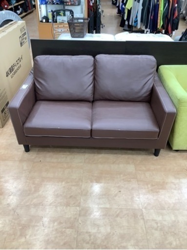 【トレファク摂津店】合皮の2人掛けソファーが入荷致しました！！