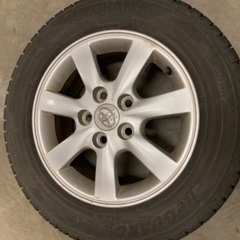 ヨコハマ　アイスガード　トヨタアルミホイール　スタッドレス　15インチ