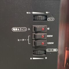 暖炉型ヒーター（美品）の画像
