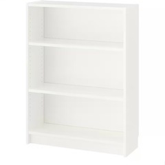 【中古】本棚　ホワイト IKEA BILLY