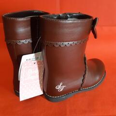 Shirley Temple  16.0cm ブーツ ブラウンの画像