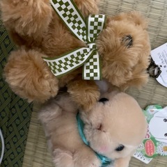 くまとうさぎマスコット　お取引中