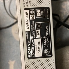 SONY  DVDディスクプレイヤー（1月22日更新）の画像