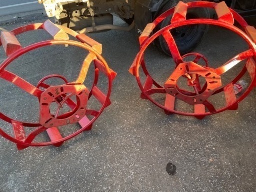 トラクター用鉄車輪