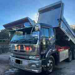 【車検付き】ニッサンデーゼル ダンプ  型式KC-CW53AHUD  最大積載量9,800kg  2デフ   7速　　平成11年式の画像
