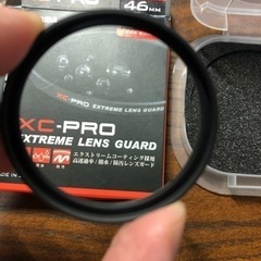 未使用・開封品　XC-PROエクストリームレンズガード　46mm の画像