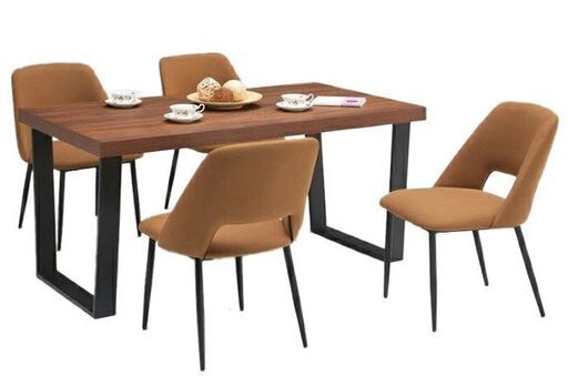 新品・天板厚 欧風のおしゃれなダイニングセット