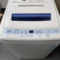 アクア　洗濯機　50ℓ