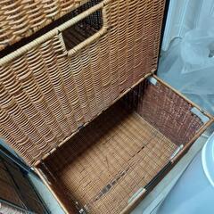 ラタン　収納の画像