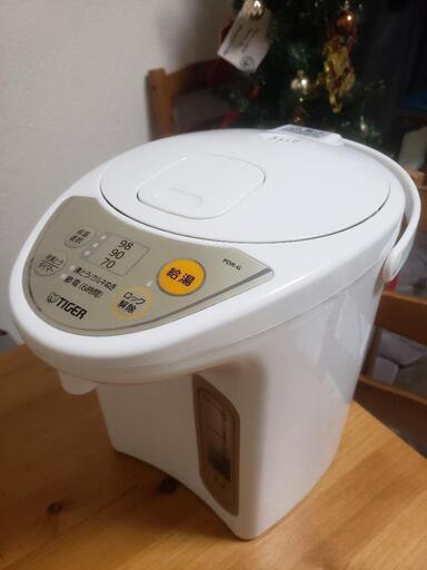 【決まりました】2020年製　TIGER　電気ポット　状態良好