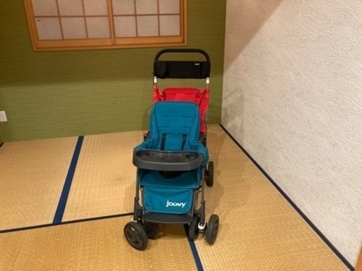 joovyベビーカー　2人乗り