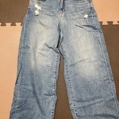 ユニクロ　8分丈ジーンズSサイズ(58cm)