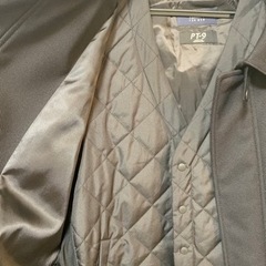 【洋服の青山】秋冬用 黒系 ロールカラースタイリッシュコート《PT-9》の画像