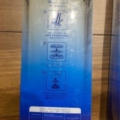 携帯用浄水ボトル　pure water  3個セットの画像